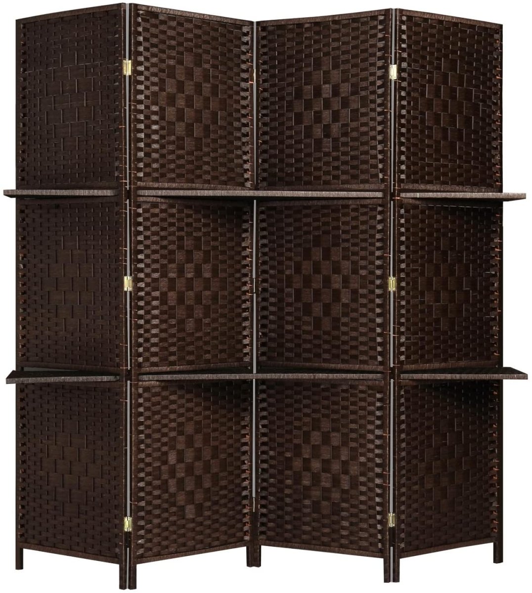 Extra Wide 6 Panels Room Divider Folding Screen Privacy Partition Wall - Any Linen