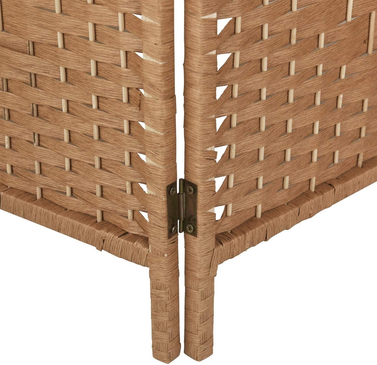 Extra Wide 6 Panels Room Divider Folding Screen Privacy Partition Wall - Any Linen