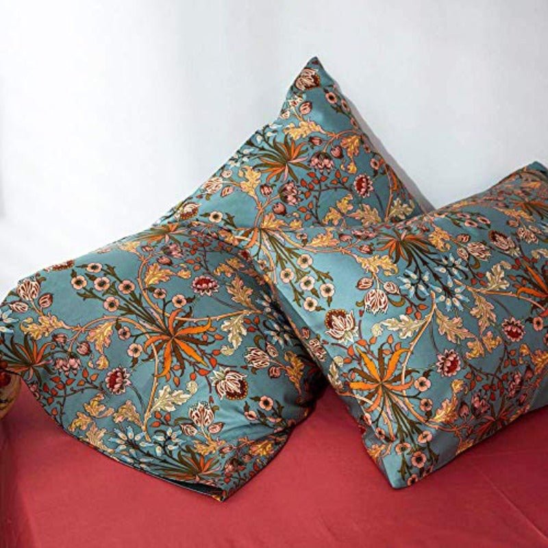 Flower Duvet Cover Bedding Set - Any Linen