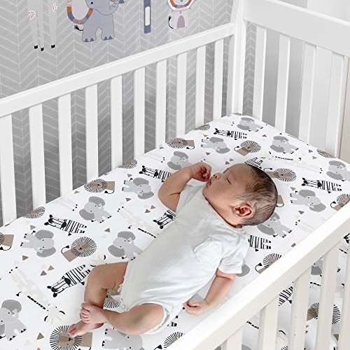 Jungle Safari 6 pcs Baby Crib Bedding Set - Any Linen