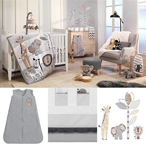 Jungle Safari 6 pcs Baby Crib Bedding Set - Any Linen