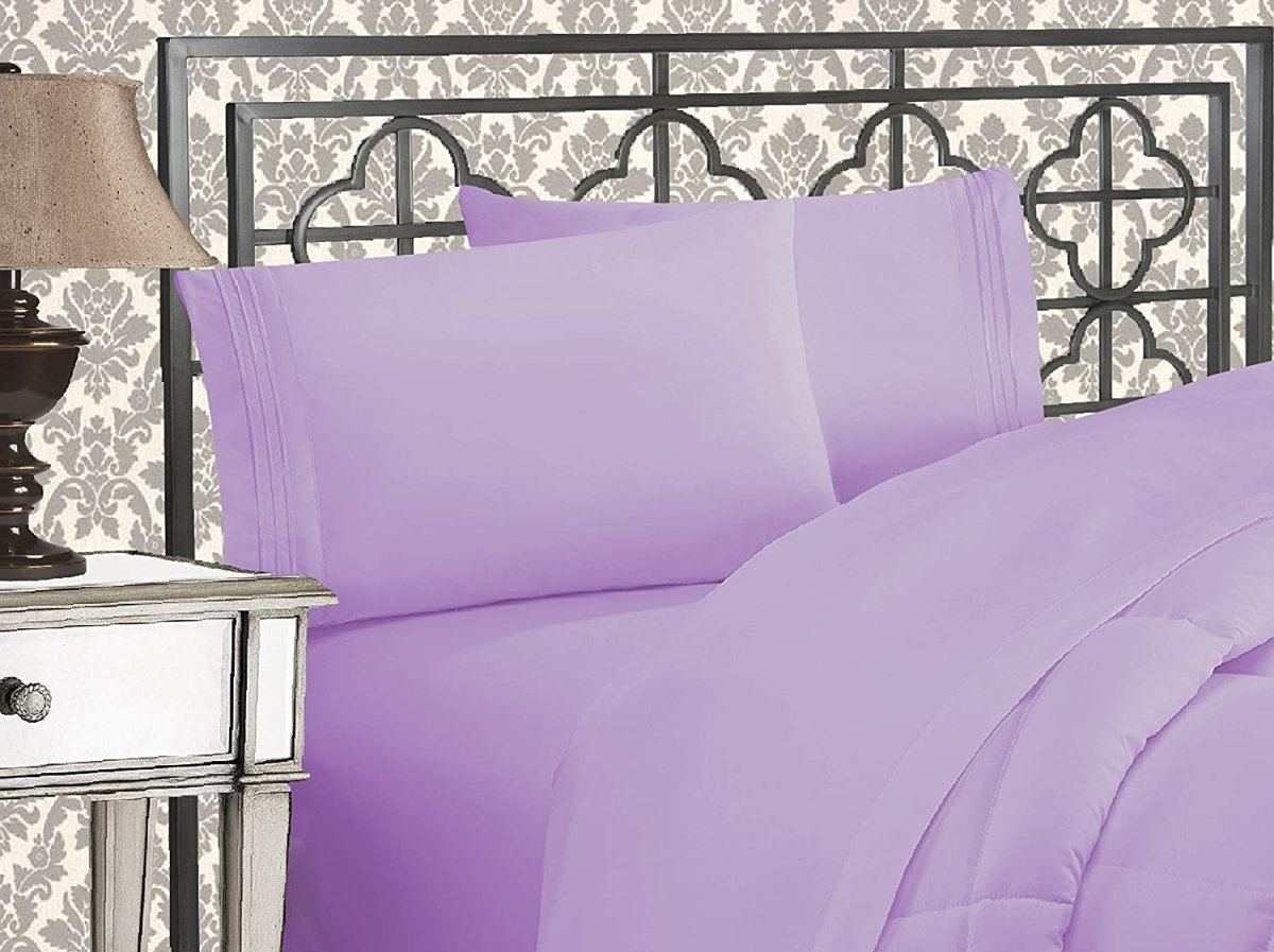 Luxurious 1500 Thread Count Softest Premium Wrinkle Fade Resistant 4 pcs Bed Sheet Set - Any Linen
