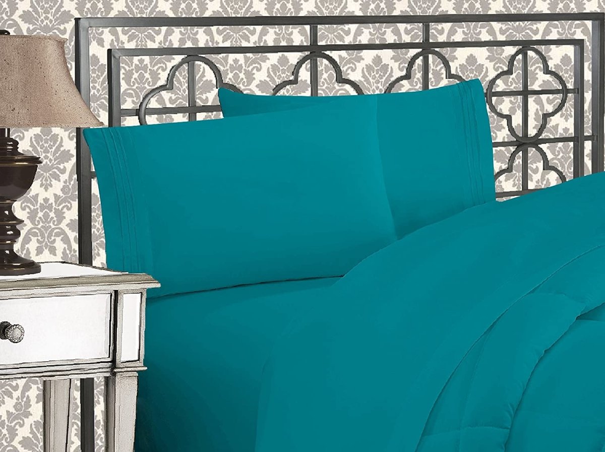 Luxurious 1500 Thread Count Softest Premium Wrinkle Fade Resistant 4 pcs Bed Sheet Set - Any Linen