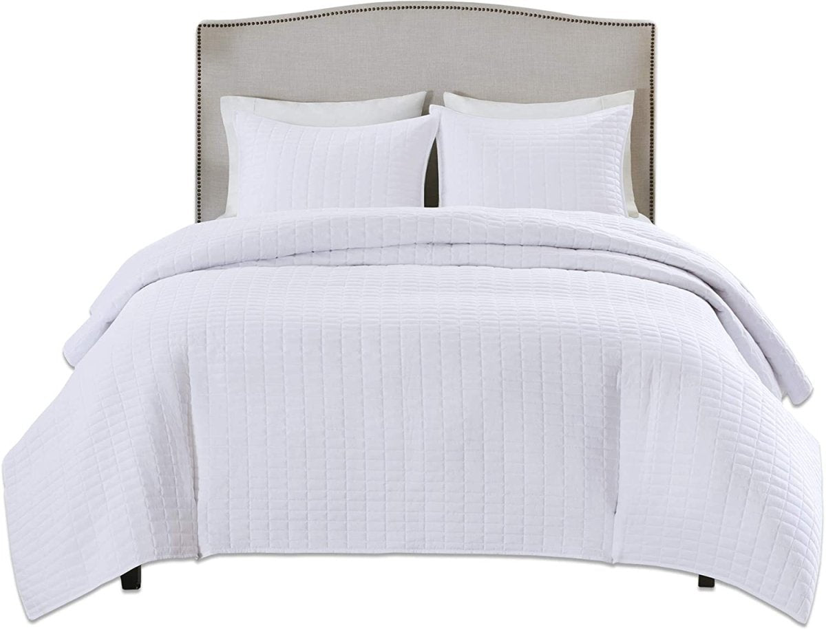 Luxury Double Sided Stitching Design Quilt Set All Season Lightweight Coverlet Bedspread - Any Linen