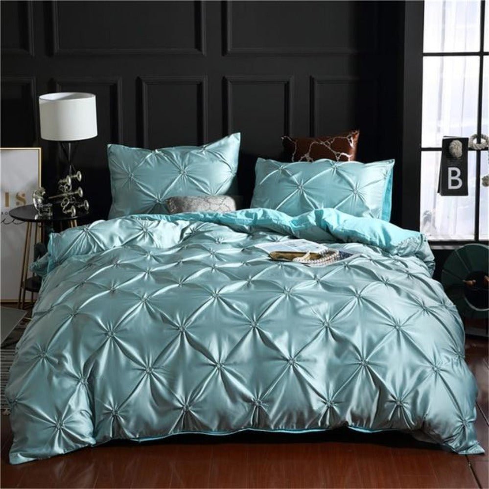 Luxury Silky Comfortable Quilt Cover Bedding Set - Any Linen