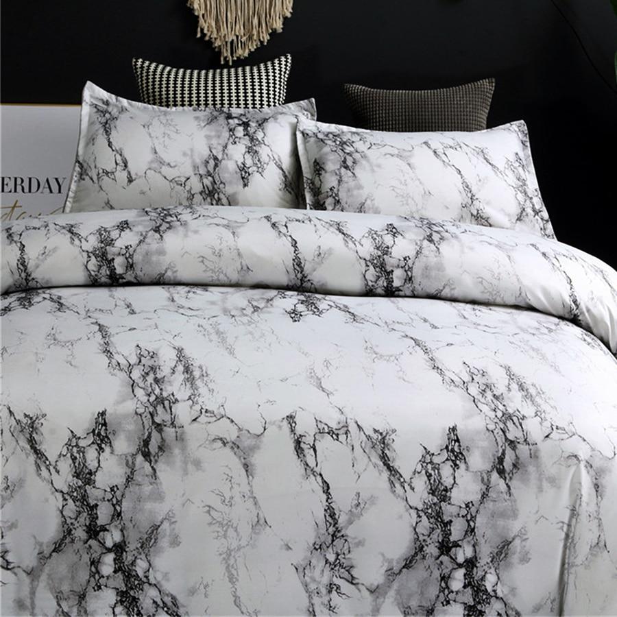 Marble Duvet Cover Bedding Set - Any Linen