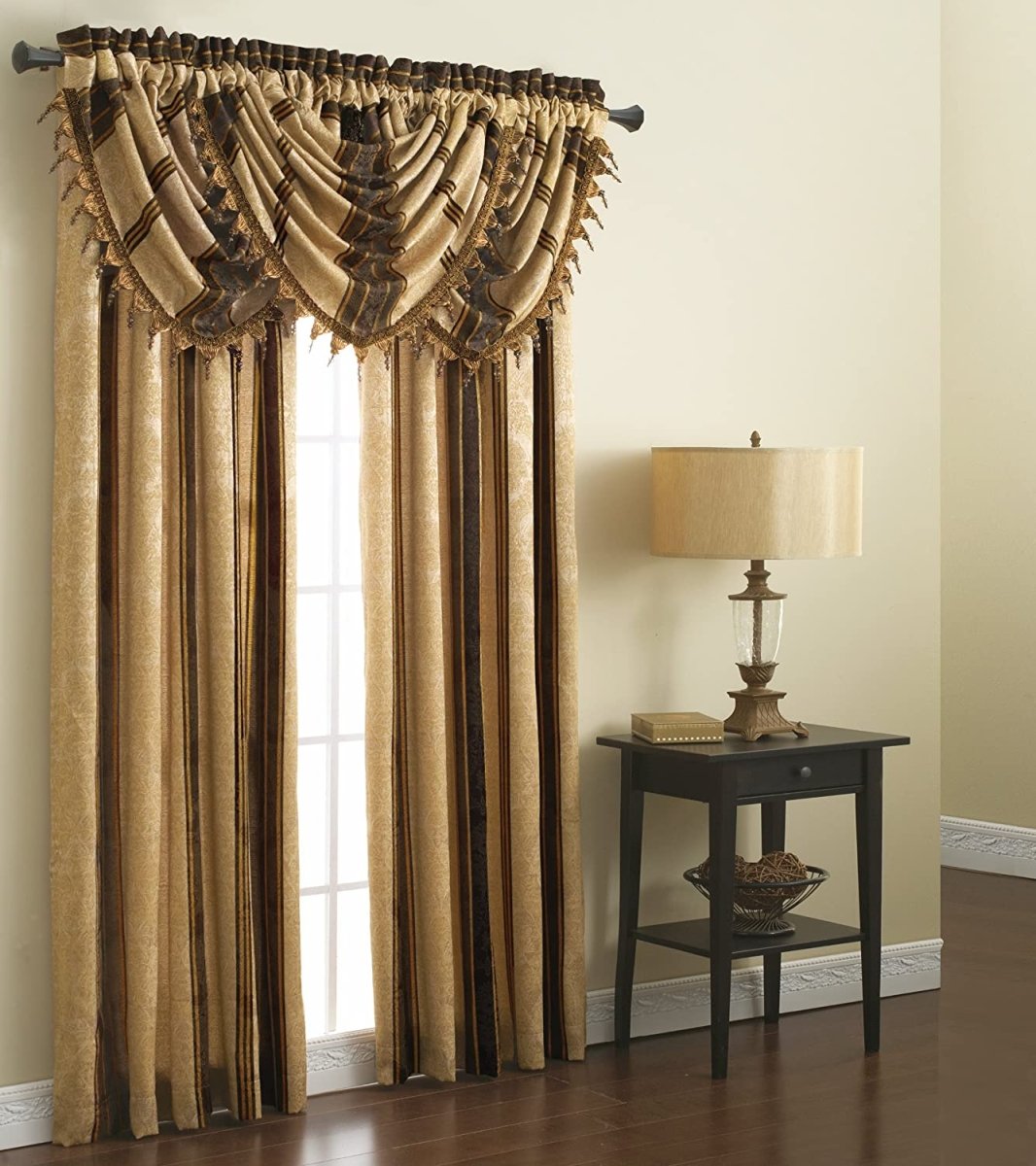 Marquis Lined T - Panel Drapes 84 Inch - Any Linen