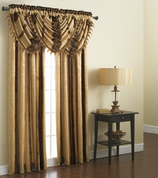 Marquis Lined T - Panel Drapes 84 Inch - Any Linen