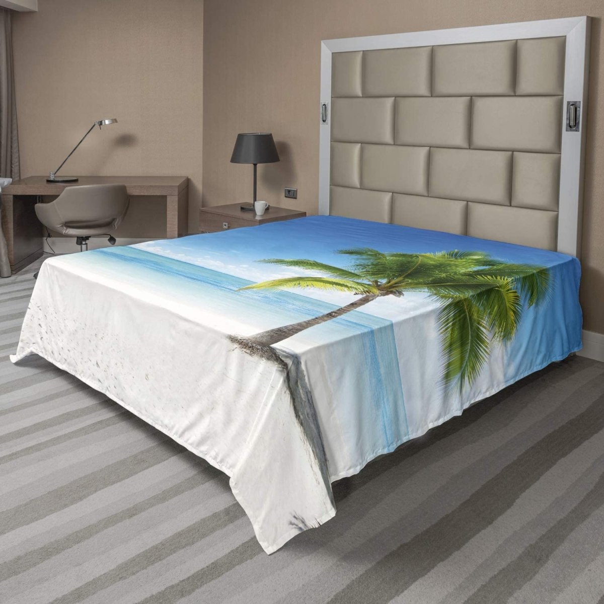 Nature Flat Sheet Soft Comfortable Top Decorative Sheet - Any Linen