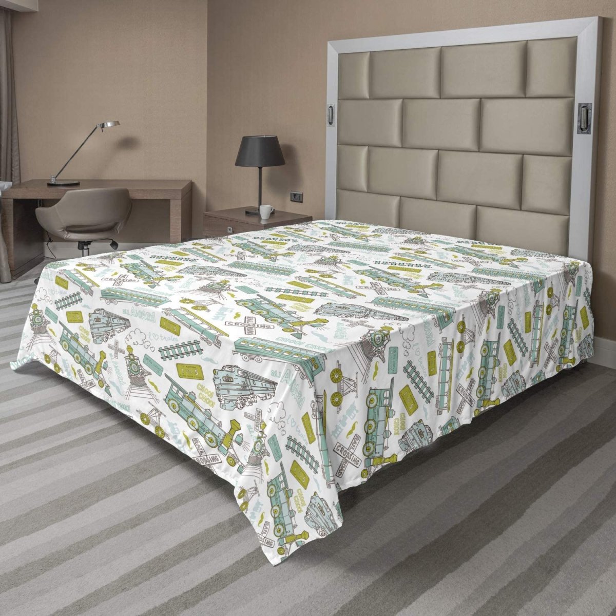 Nature Flat Sheet Soft Comfortable Top Decorative Sheet - Any Linen