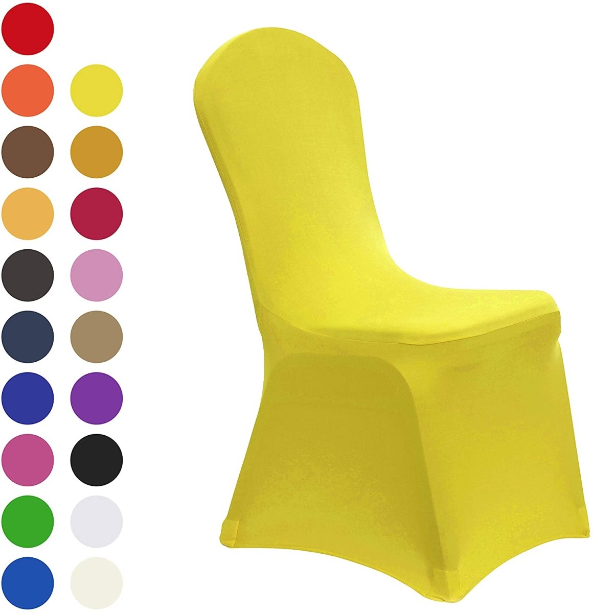 Spandex Dining Room Chair Covers for Living Room - Any Linen