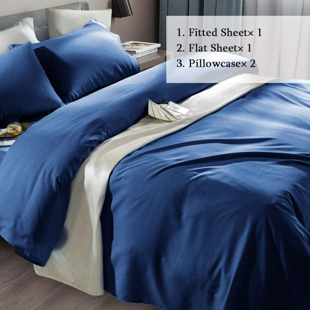Super Soft Premium 1800 Thread Count Hypoallergenic Egyptian Sheets 6 pcs Set - Any Linen