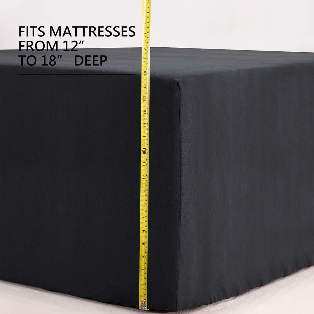 2400 Thread Count Soft Deep Pocket 4 pcs Bed Sheets