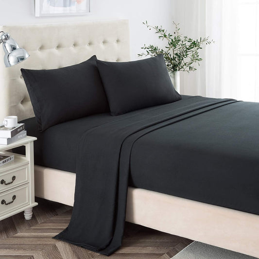 2400 Thread Count Soft Deep Pocket 4 pcs Bed Sheets