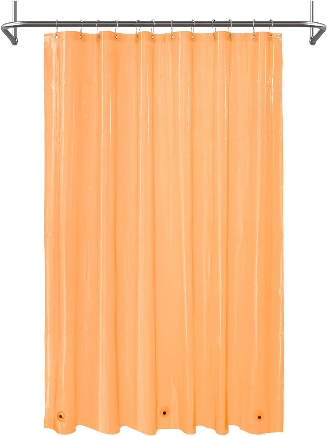 Shower Curtain with 3 Magnets 72x72 Premium Flexible Sturdy Waterproof - AnyLinen