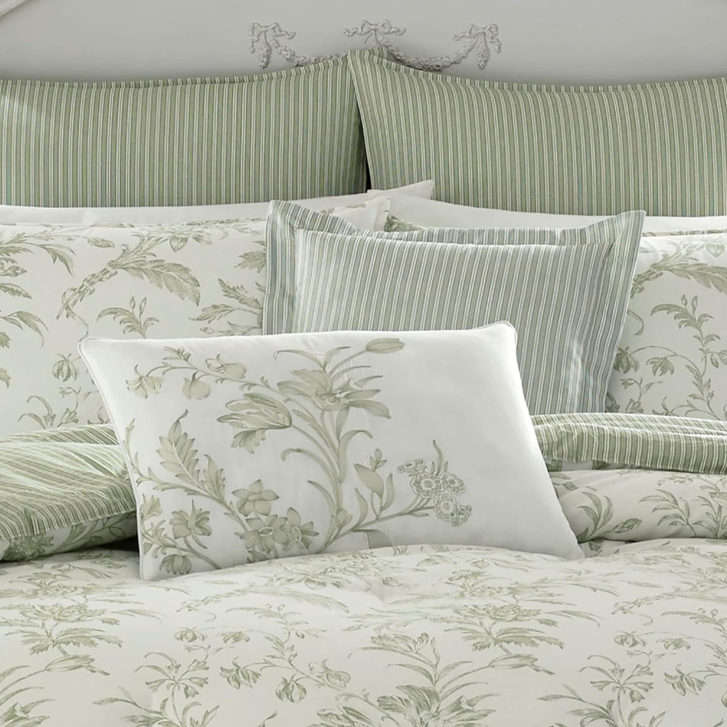 7pc Luxury Ultra Soft Comforter, All Season Premium Bedding Set- AnyLinen