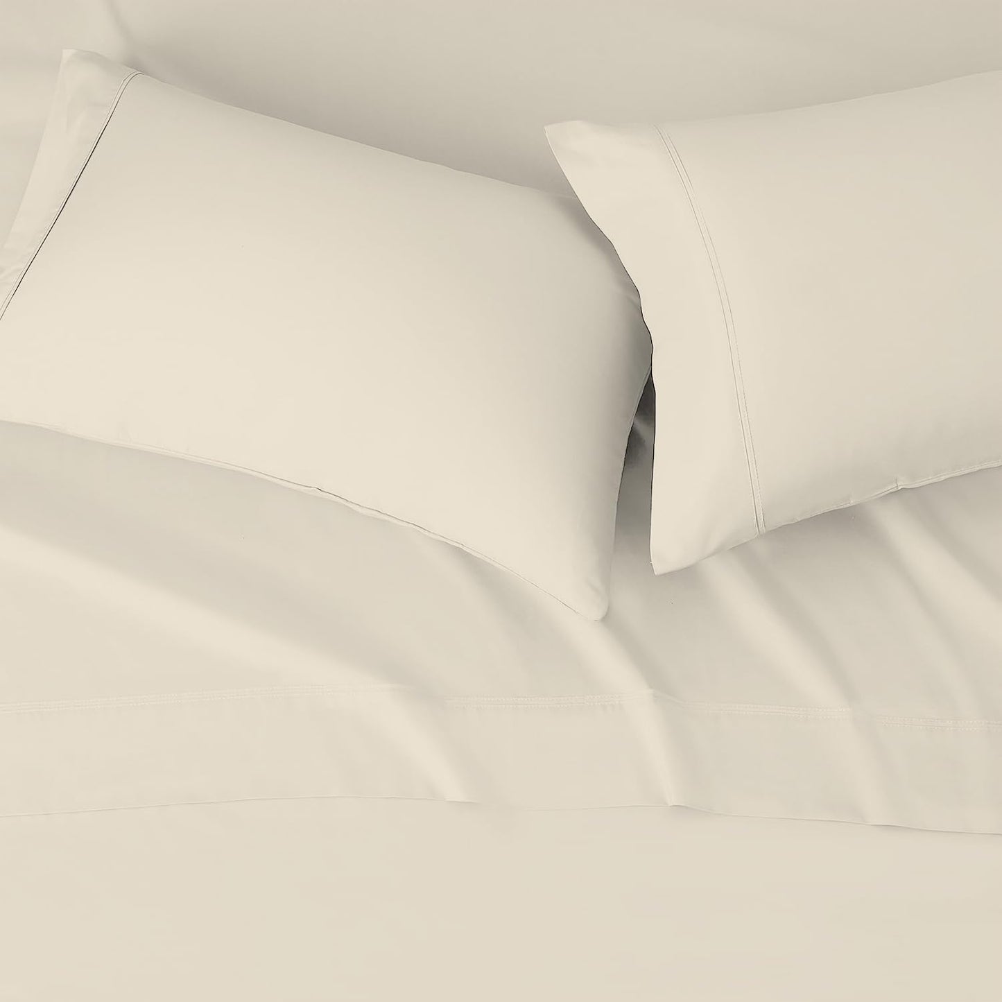 Breathable Comfortable Percale Cotton Cool Crisp Bedding Set | AnyLinen