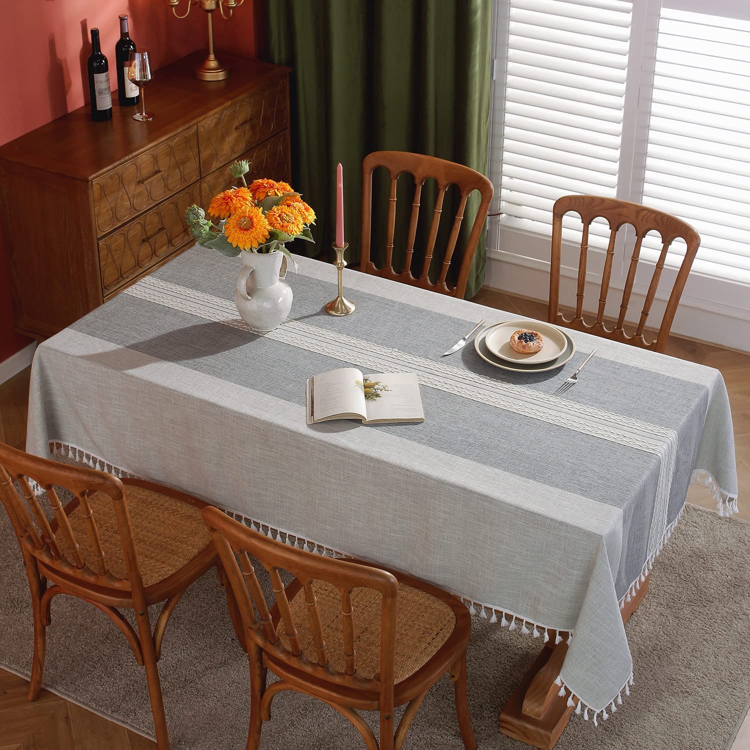 Cotton Linen Waterproof Tablecloth | Any Linen