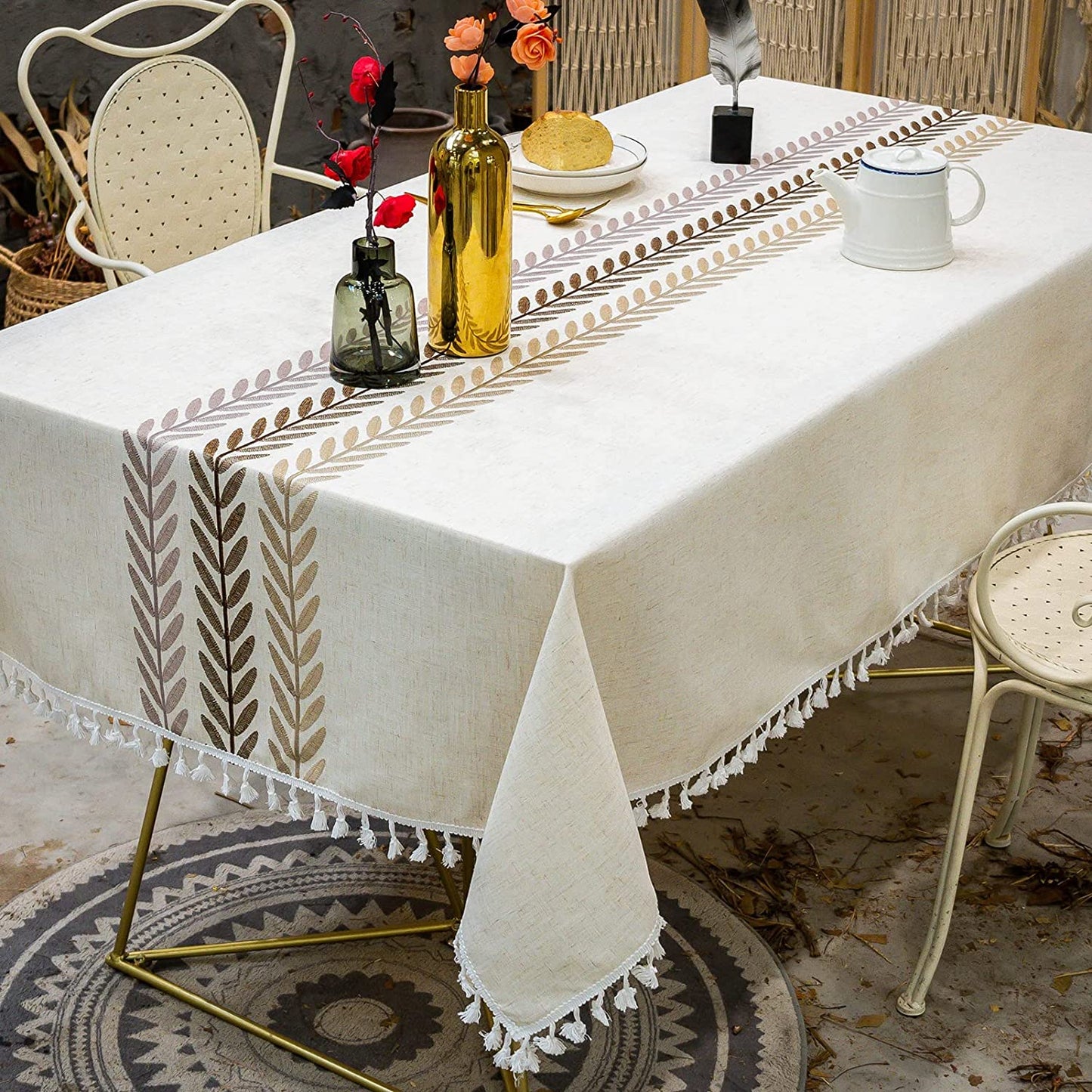 Cotton Linen Waterproof Tablecloth | Any Linen