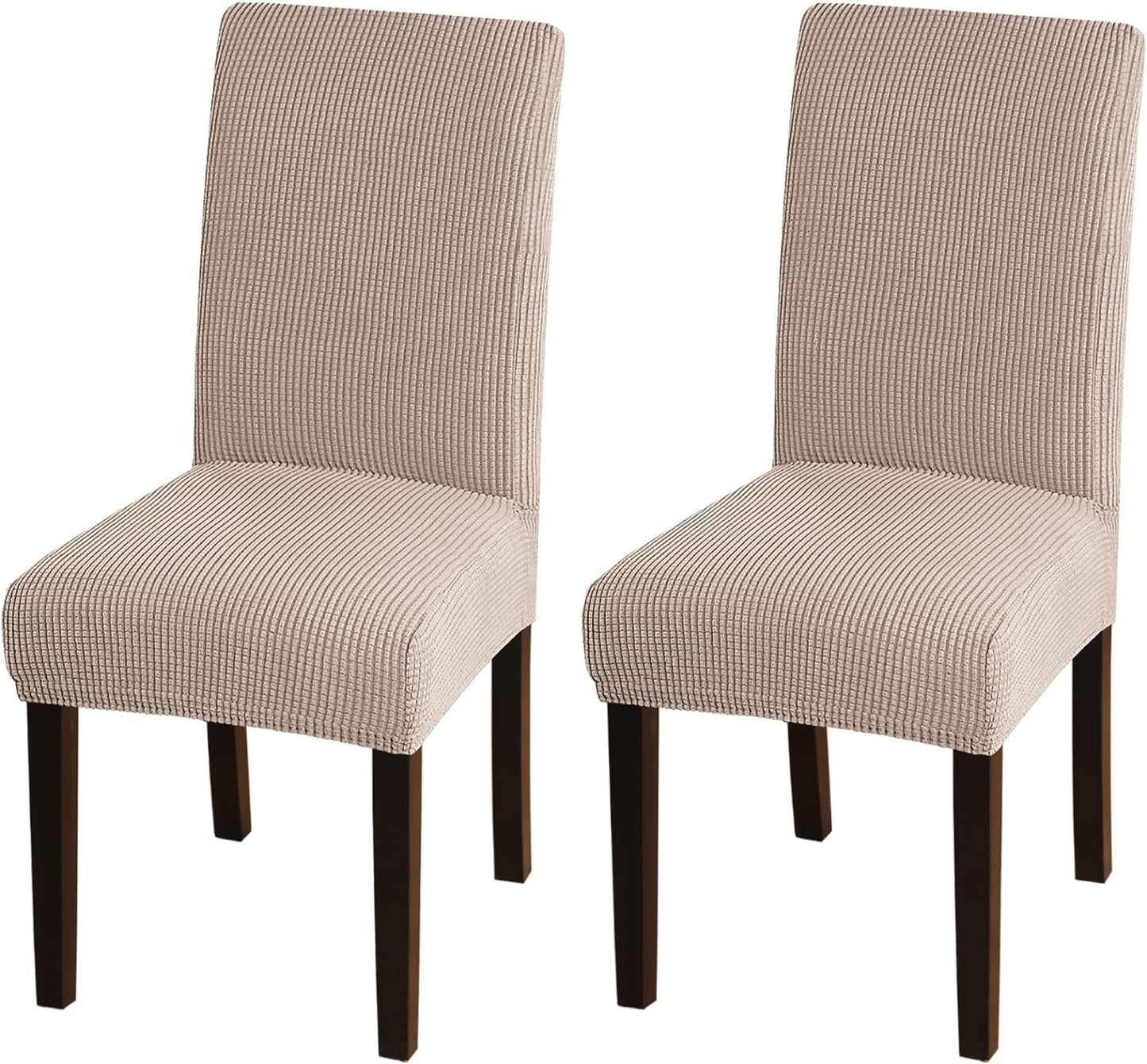 Dining Room Removable Washable Chair Covers Set of 4 | Any Linen