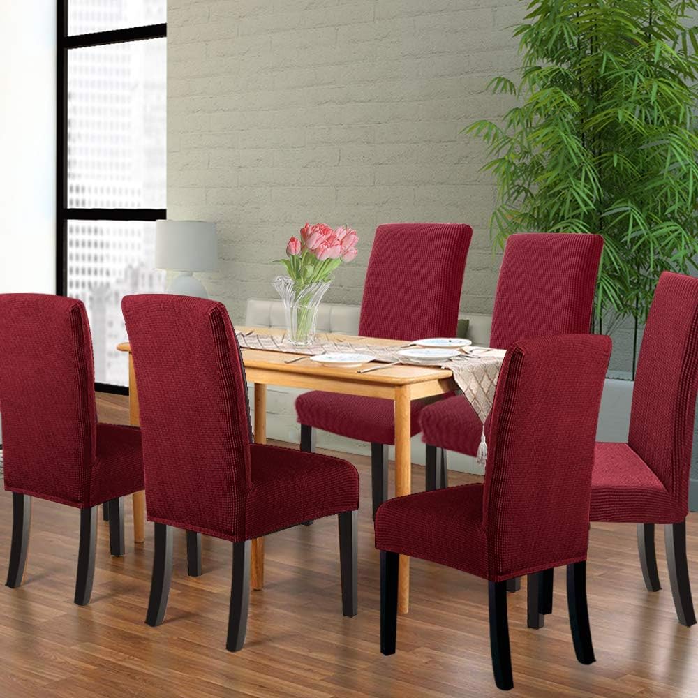 Dining Stretch Chair Covers Parsons Chair Slipcover Chair Covers - AnyLinen