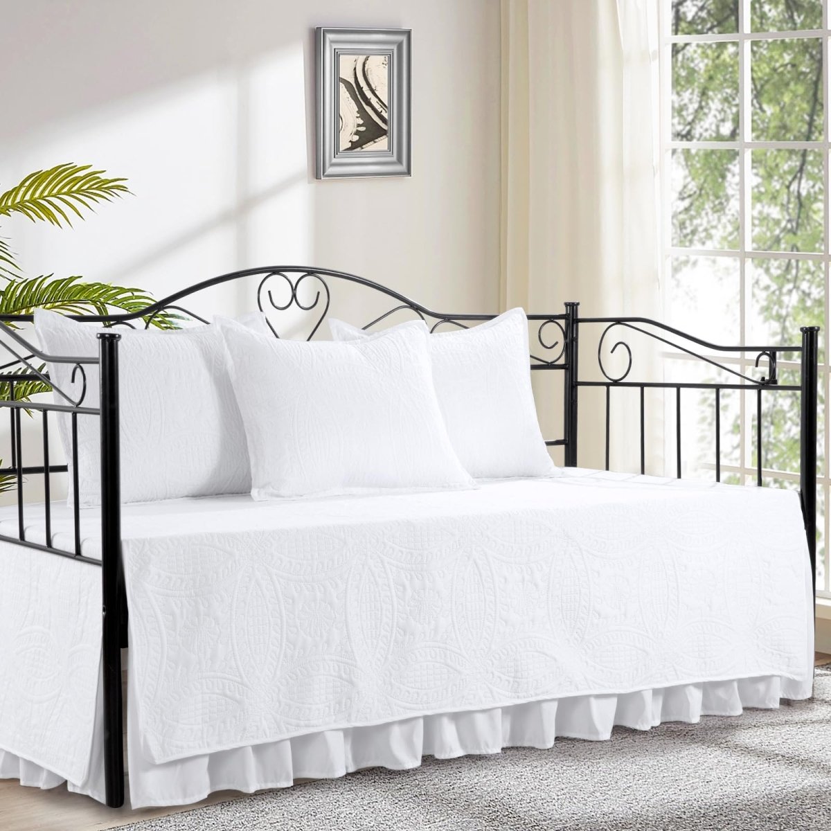 Coin Pattern - Daybed All Season Cozy Bedding Set - Any Linen