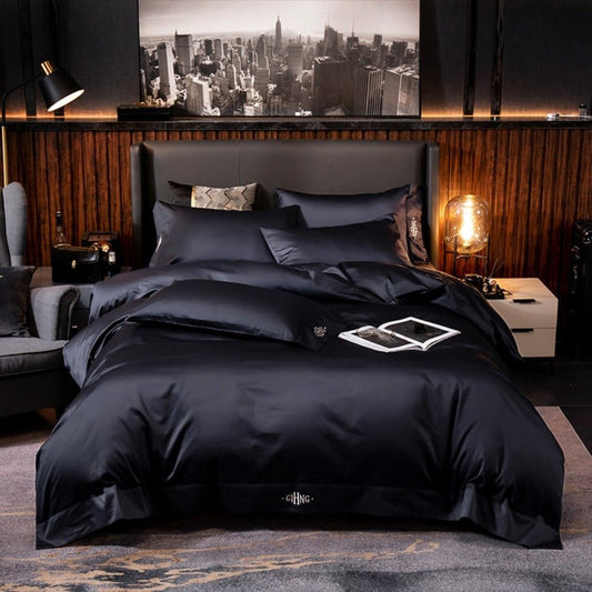 Hotel Quality Silky Soft Egyptian Cotton Bedding 6 Pcs Set - Any Linen
