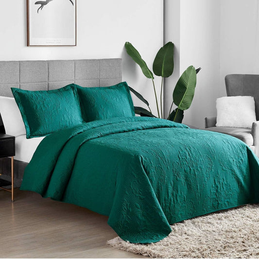 Lightweight Bed Decor Coverlet Set Bedding Cover Bedspread - Any Linen