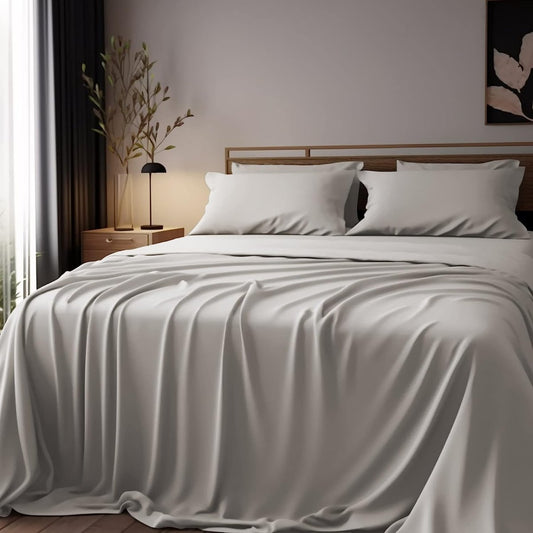 Luxuriously Organic Bamboo Bed Sheets: Cooling & Breathable - Any Linen