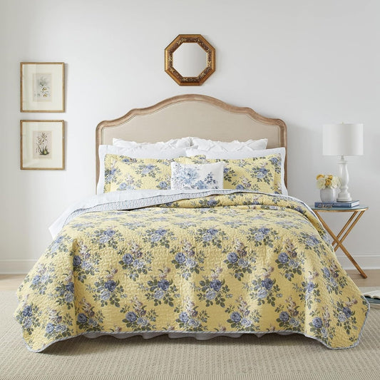 Luxury Premium Ultra Soft All Season Stylish Quilt Coverlet 3 pcs Bedspread Set - Any Linen