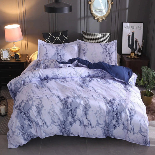 Marble Duvet Bedding Set - Any Linen