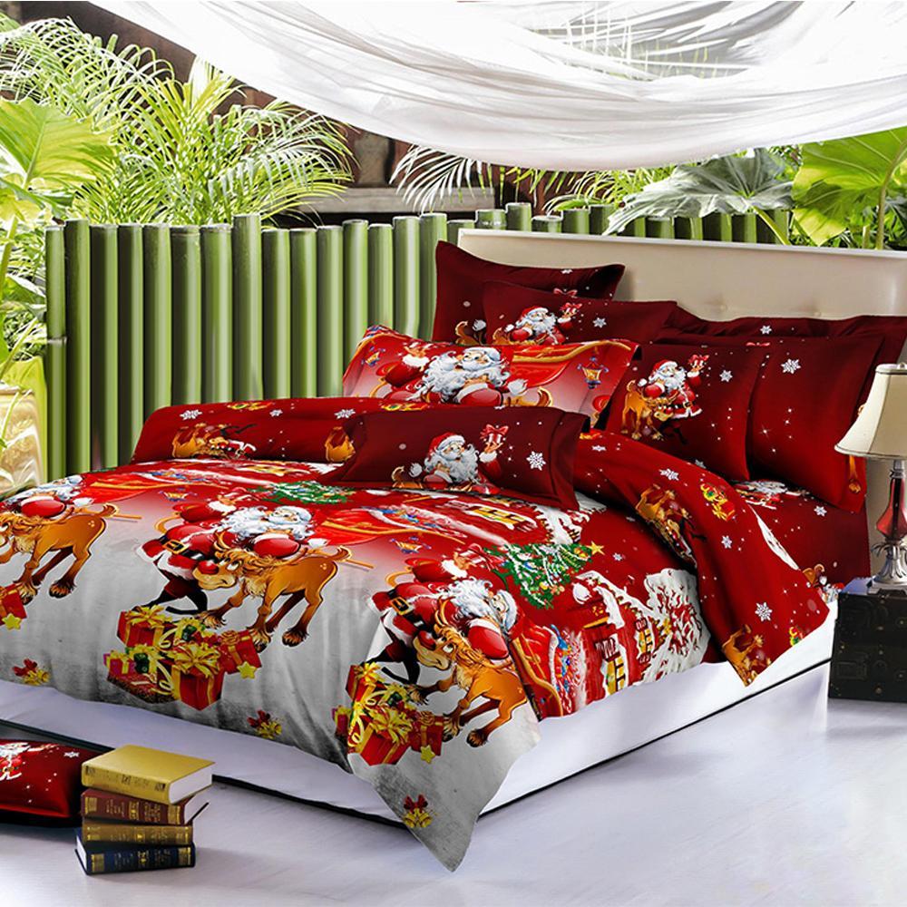 Cartoon Duvet Cover Bed Sheet Set - Any Linen