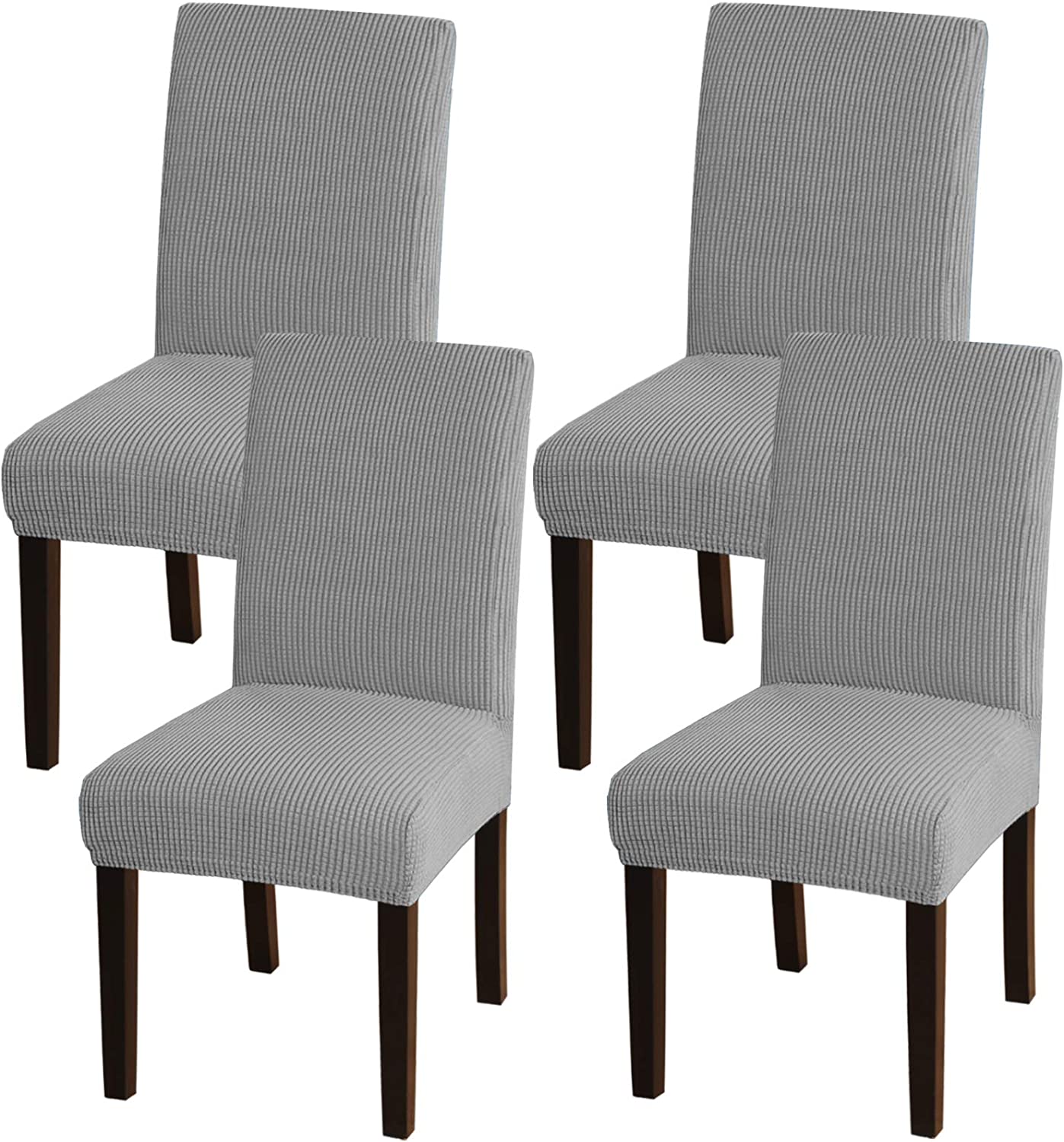 Dining Room Removable Washable Chair Covers Set of 4 | Any Linen