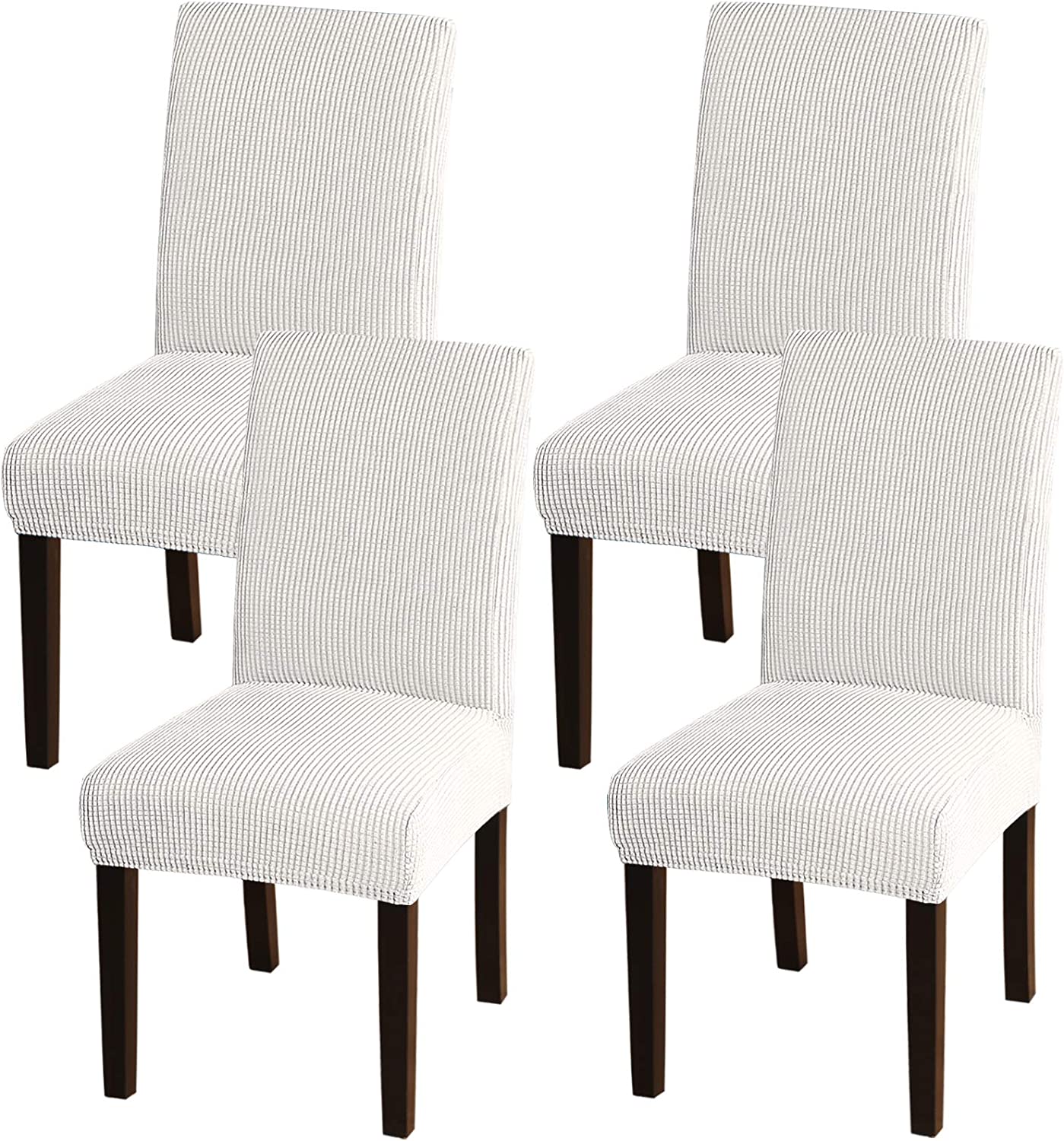 Dining Room Removable Washable Chair Covers Set of 4 | Any Linen