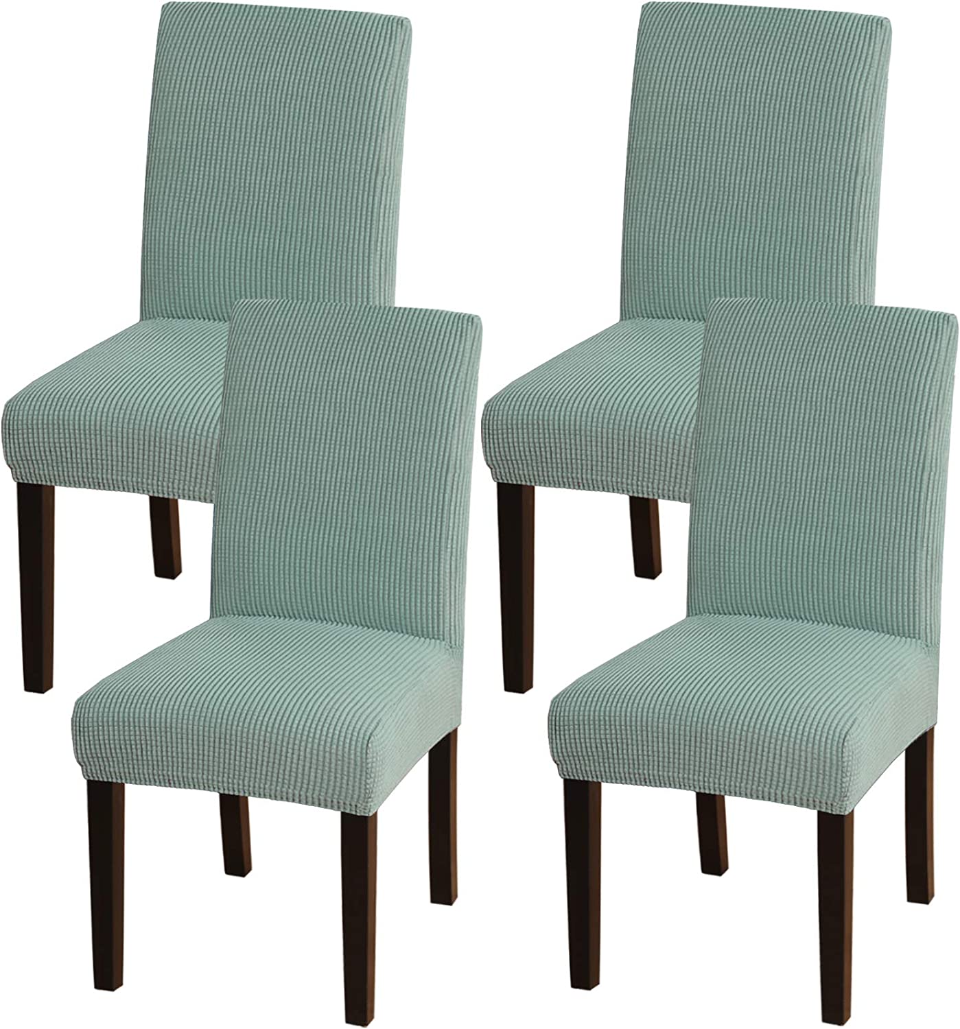 Dining Room Removable Washable Chair Covers Set of 4 | Any Linen