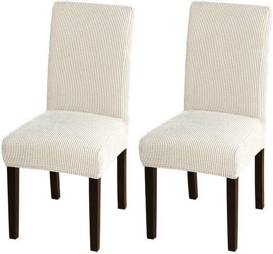 Dining Room Removable Washable Chair Covers Set of 4 | Any Linen