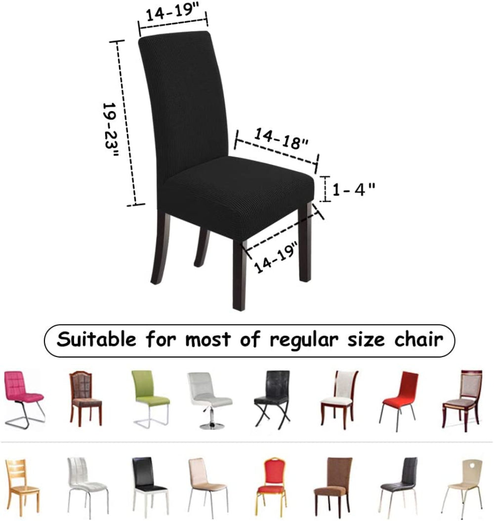 Dining Stretch Chair Covers Parsons Chair Slipcover Chair Covers - AnyLinen