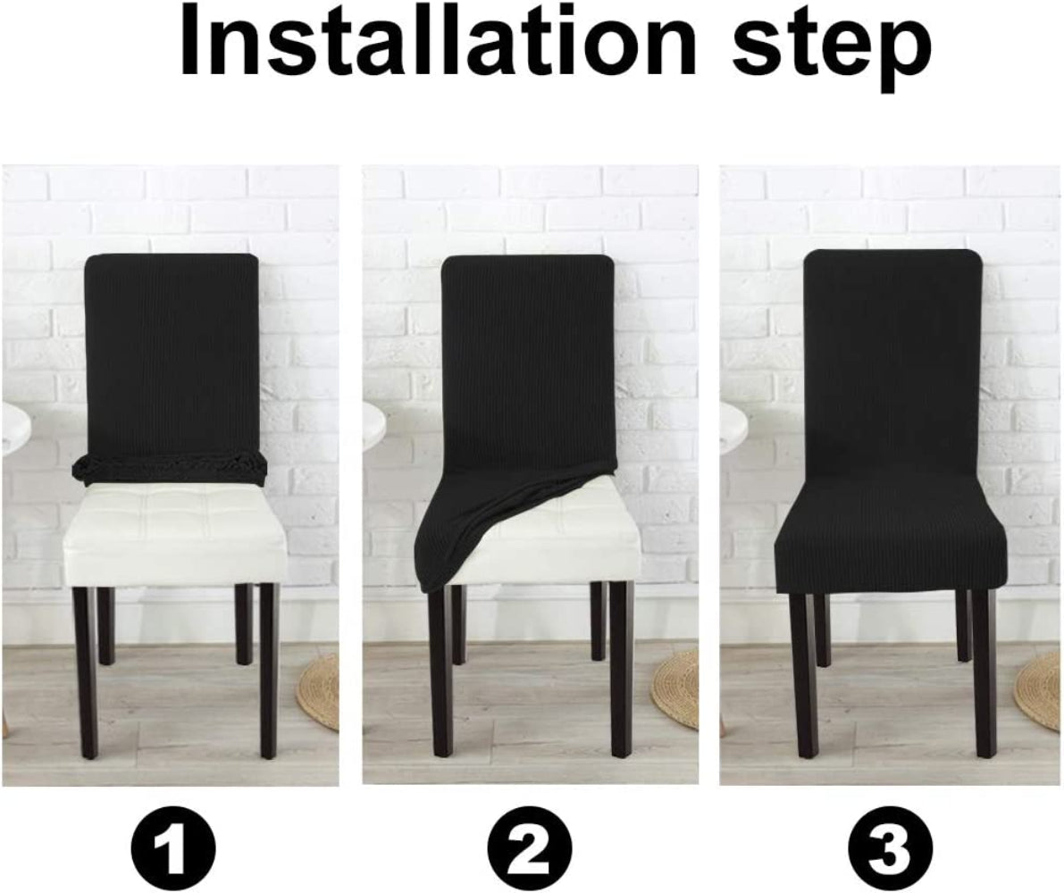 Dining Stretch Chair Covers Parsons Chair Slipcover Chair Covers - AnyLinen