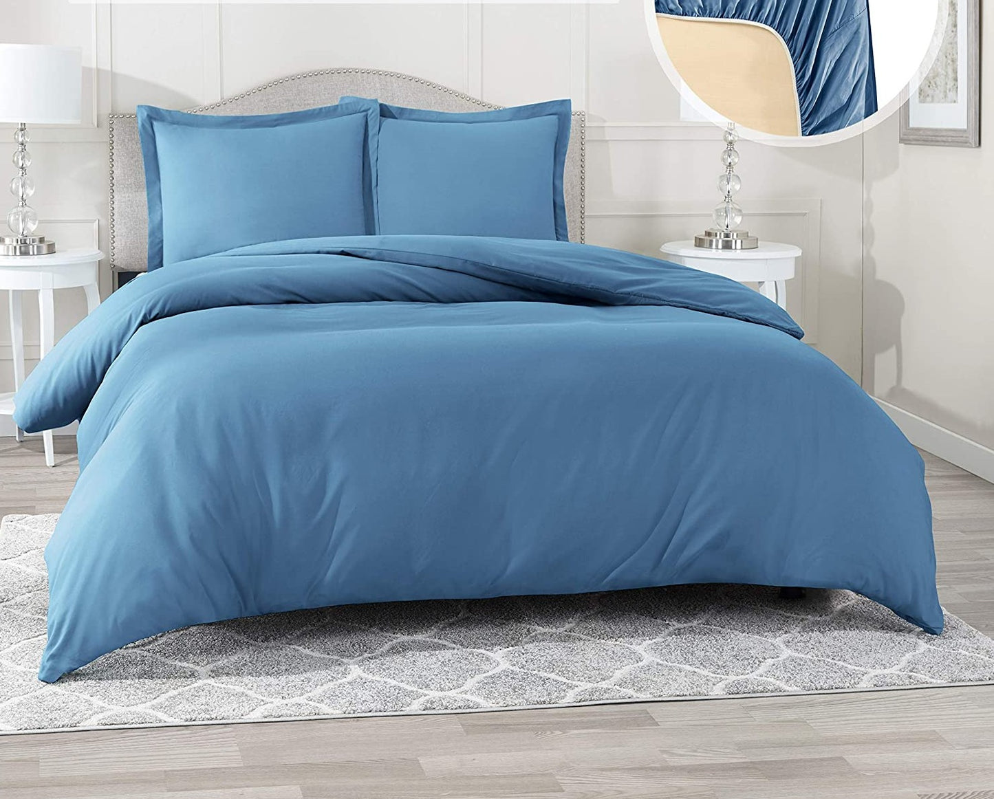 Egyptian Cotton Comforter Cover Set – Soft, Breathable & Elegant - AnyLinen