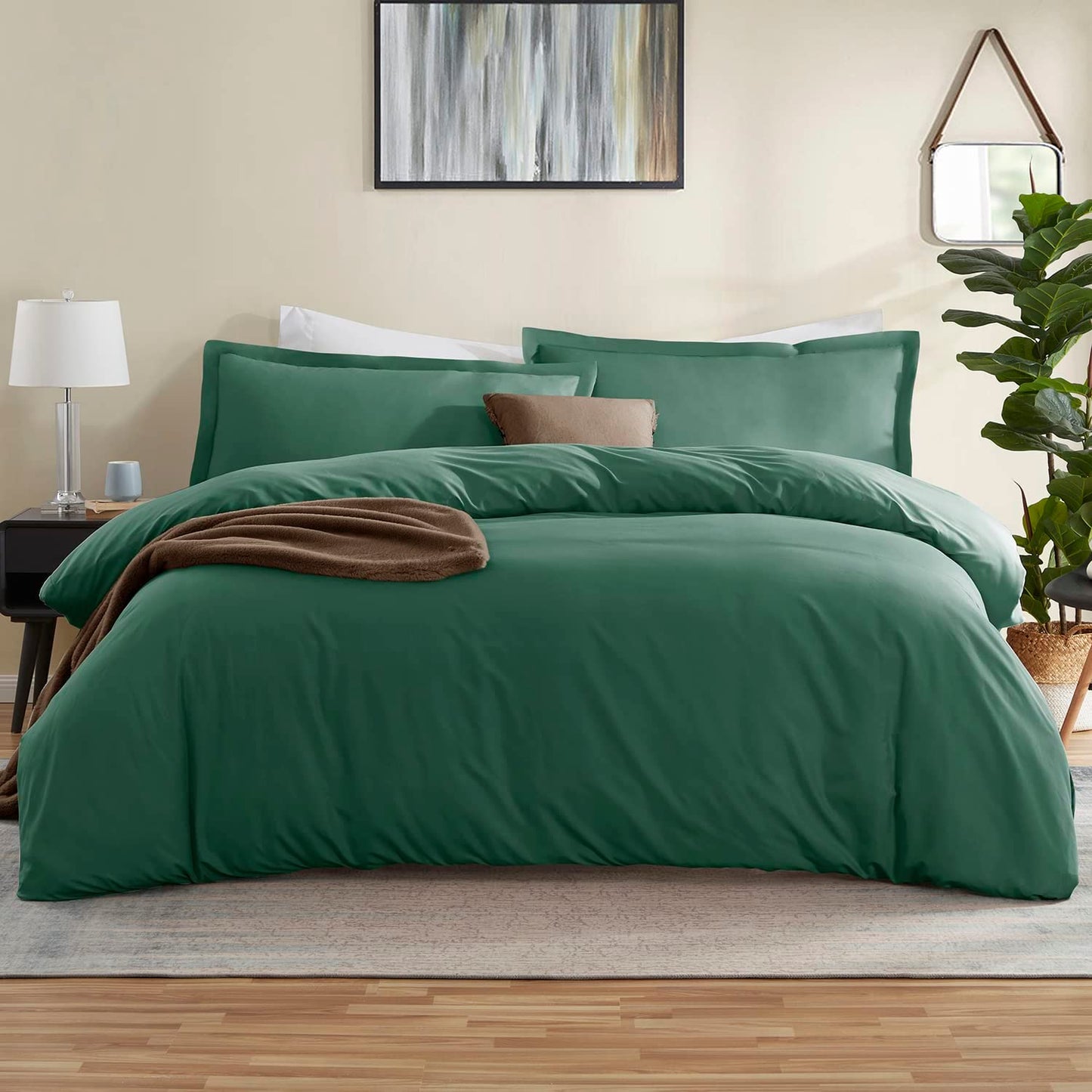 Egyptian Cotton Comforter Cover Set – Soft, Breathable & Elegant - AnyLinen