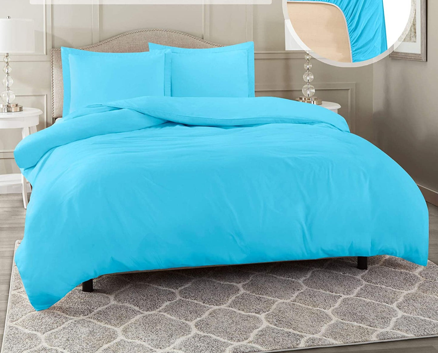 Egyptian Cotton Comforter Cover Set – Soft, Breathable & Elegant - AnyLinen