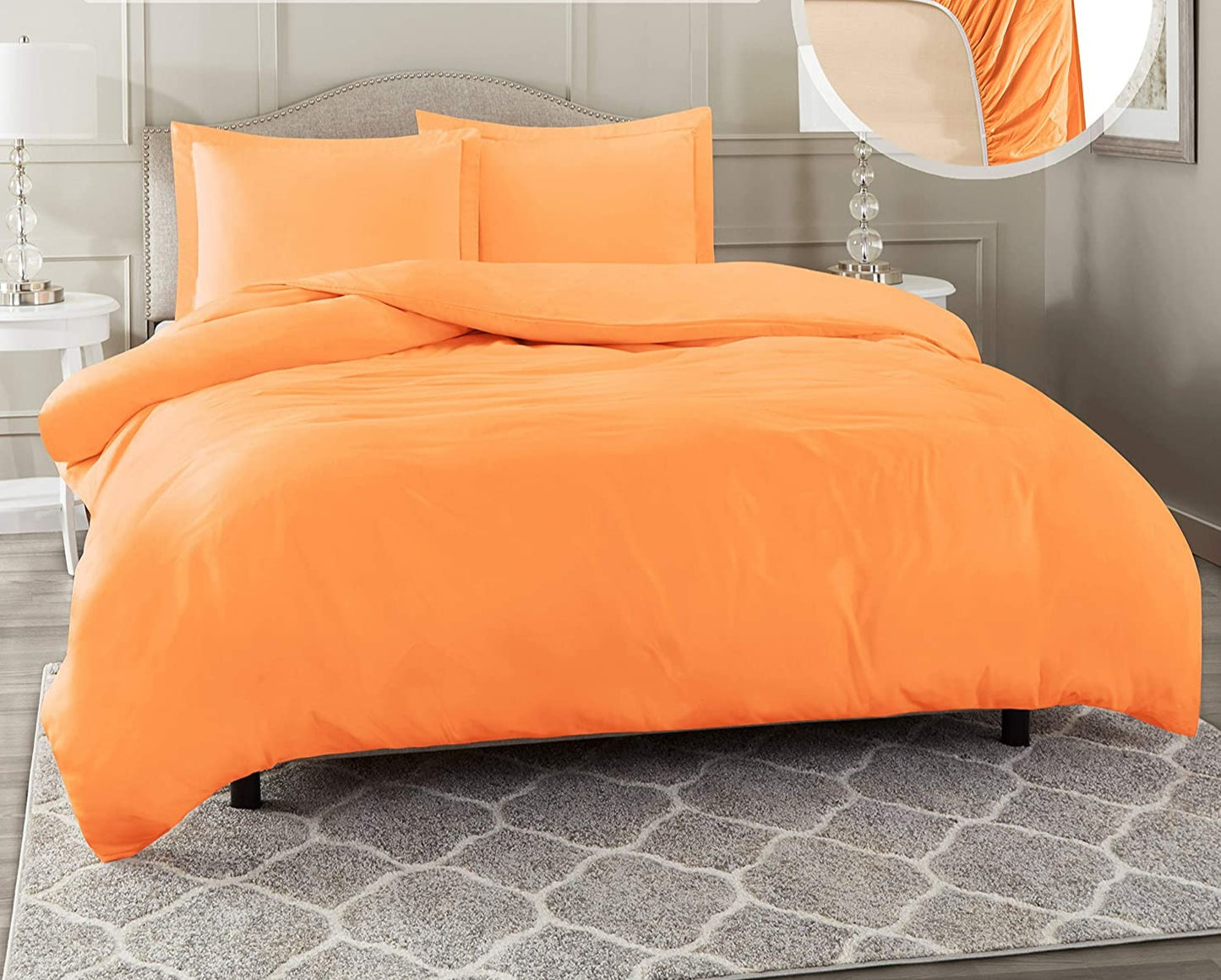 Egyptian Cotton Comforter Cover Set – Soft, Breathable & Elegant - AnyLinen