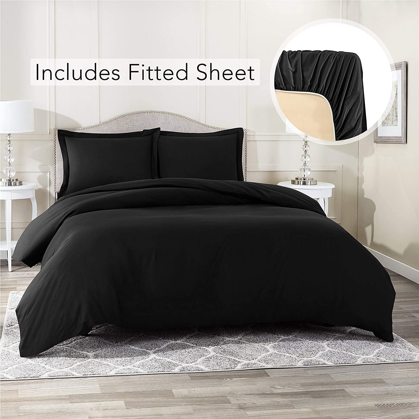 Egyptian Cotton Comforter Cover Set – Soft, Breathable & Elegant - AnyLinen
