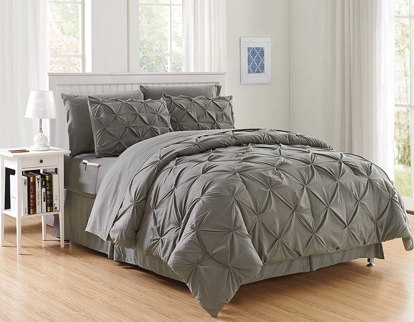 Luxury Softest Silky 8 Pcs Bed-in-a-Bag Comforter Set | AnyLinen