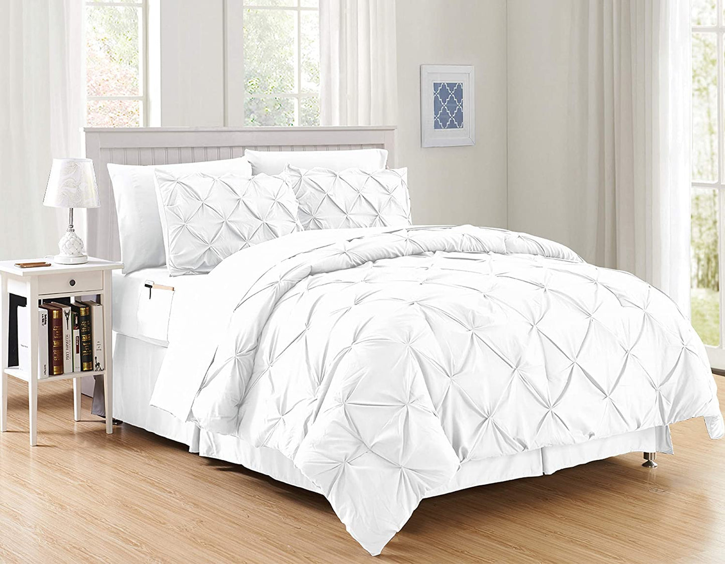 Luxury Softest Silky 8 Pcs Bed-in-a-Bag Comforter Set | AnyLinen