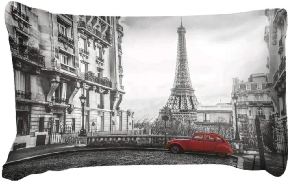 Paris Theme Duvet Cover Soft Comforter Cover Set