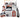 Paris Theme Duvet Cover Soft Comforter Cover Set
