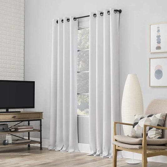 Sun Zero Blackout Grommet Curtain - AnyLinen