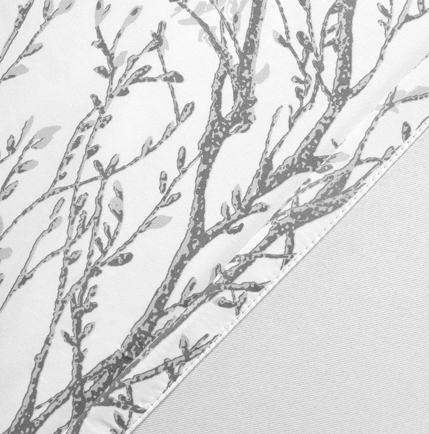Tree Branch Abstract Lined Thermal Insulated Window Curtain-AnyLinen