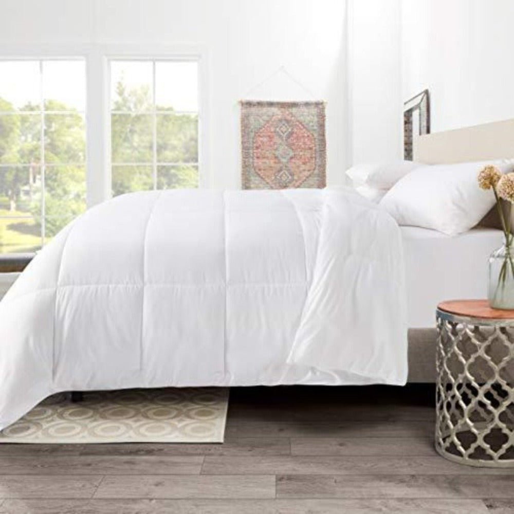 Bedding Down Alternative Quilted Hypoallergenic Comforter - Duvet Insert - Any Linen